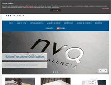 Tablet Screenshot of nvqvalencia.com
